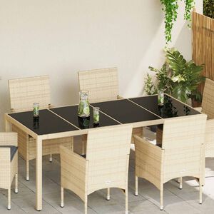 vidaXL Bordsskiva 4 pcs Svart h&auml;rdat glas