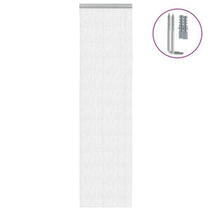 vidaXL Myggdraperi f&ouml;r d&ouml;rr 56x186 cm aluminium