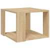 vidaXL Soffbord sonoma-ek 40x40x30 cm konstruerat tr&auml;