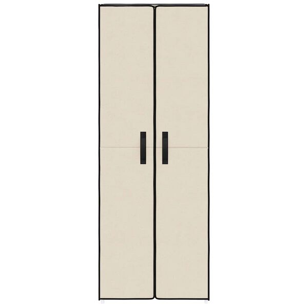 vidaXL Skosk&aring;p Gr&auml;dde 60x30x166 cm tyg