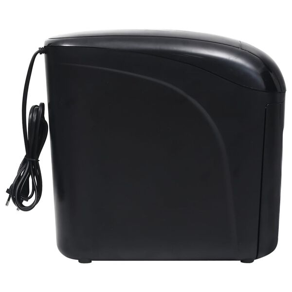 vidaXL Dokumentf&ouml;rst&ouml;rare 10 ark mikro svart