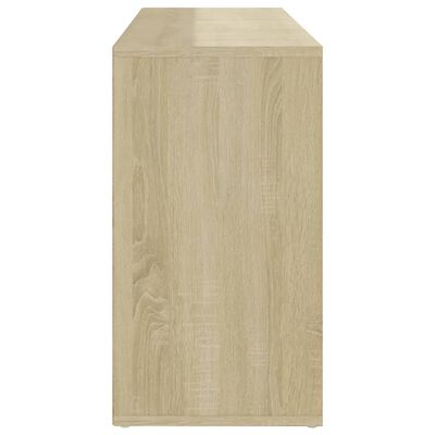 vidaXL Skobänk sonoma-ek 103x30x54,5 cm konstruerat trä