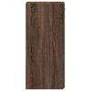 vidaXL Sk&auml;nk brun ek 40x42,5x93 cm konstruerat tr&auml;