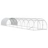 vidaXL H&ouml;nsg&aring;rd Silver 800 x 150 x 100 cm Galvaniserat st&aring;l