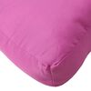 vidaXL Palldyna rosa 80x80x12 cm tyg