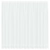 vidaXL Spetsgardin med gardiner Blommor Vit 240 x 400 cm Polyester
