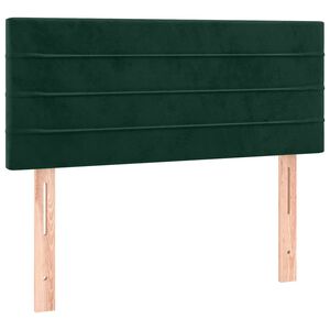 vidaXL S&auml;nggavel m&ouml;rkgr&ouml;n 80x5x78/88 cm sammet