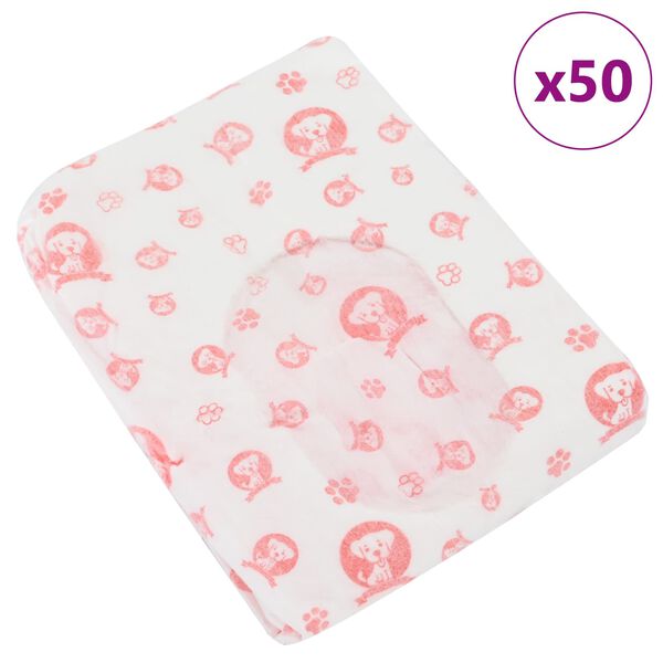 vidaXL Eng&aring;ngsbl&ouml;ja f&ouml;r honhundar 50 pcs Vit L