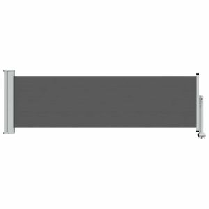 vidaXL Sido Markis 100 x 300 cm 100% polyester, j&auml;rn, st&aring;l Rektangul&auml;r
