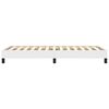 vidaXL Sängram vit 100x200 cm konstläder