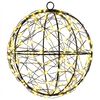vidaXL Julfinialslampa 200 LED-lampor Varmvit Diameter 20 x 22 cm