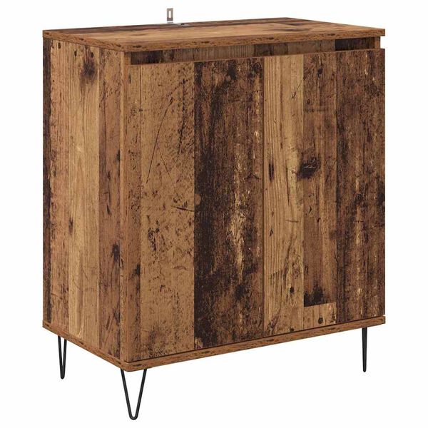 vidaXL Sideboard Gammalt tr&auml; 60 x 35 x 70 cm Konstruerat tr&auml;