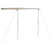 vidaXL Husvagnsmarkis 2,4x2,5x2,15 m beige