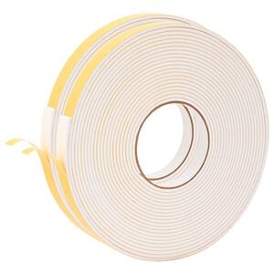 vidaXL Sj&auml;lvh&auml;ftande skumtape 2 st Vit 15mm x 10m CR skum