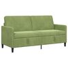 vidaXL Soffa med f&ouml;rvaring Ljusgr&ouml;n 172 x 78 x 87 cm Polyester