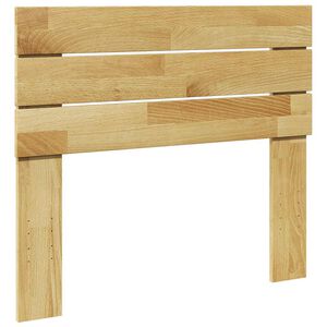 vidaXL S&auml;nggavel 75 cm massivt tr&auml; ek