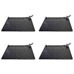 INTEX 28685 Soluppv&auml;rmningsmattor 4 st 1,2 x 1,2 m f&ouml;r pool 30280 l