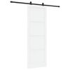 vidaXL Skjutd&ouml;rr ORKDAL 83 x 232 cm Massiv furu Vit