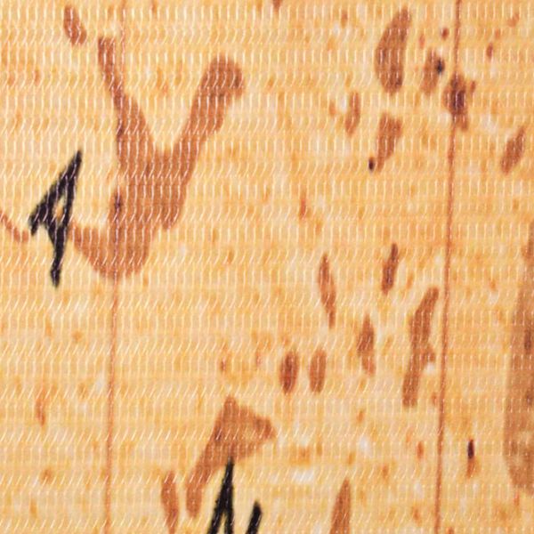 vidaXL Vikbar rumsavdelare v&auml;rldskarta 120x170 cm gul