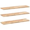 vidaXL Sv&auml;vande hyllor 3 st 100x20x2 cm obehandlat massivt akaciatr&auml;