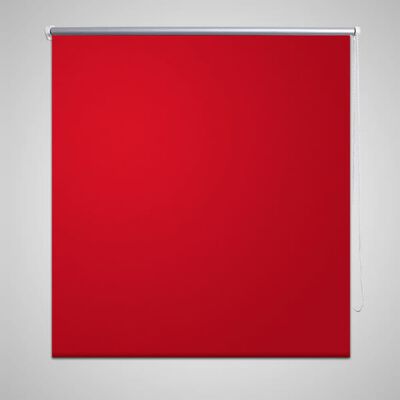 Rullgardin röd 100 x 230 cm mörkläggande
