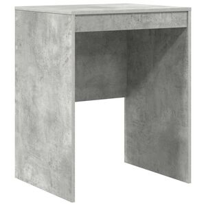 vidaXL Skrivbord Betonggr&aring; 60 x 50 x 76 cm