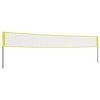 vidaXL Volleybolln&auml;t gul och svart 823x244 cm PE-tyg