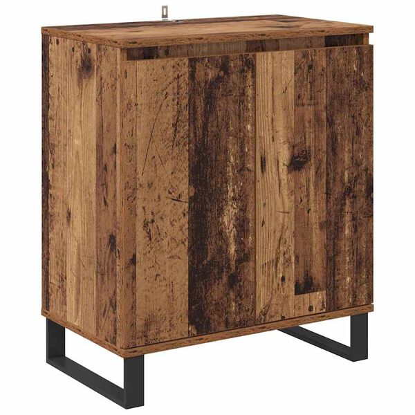 vidaXL Sideboard Gammalt tr&auml; 60 x 35 x 70 cm Konstruerat tr&auml;