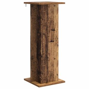 vidaXL V&auml;xtst&auml;ll Gammalt tr&auml; 30,5 x 30 x 80,5 cm Konstruerat tr&auml;