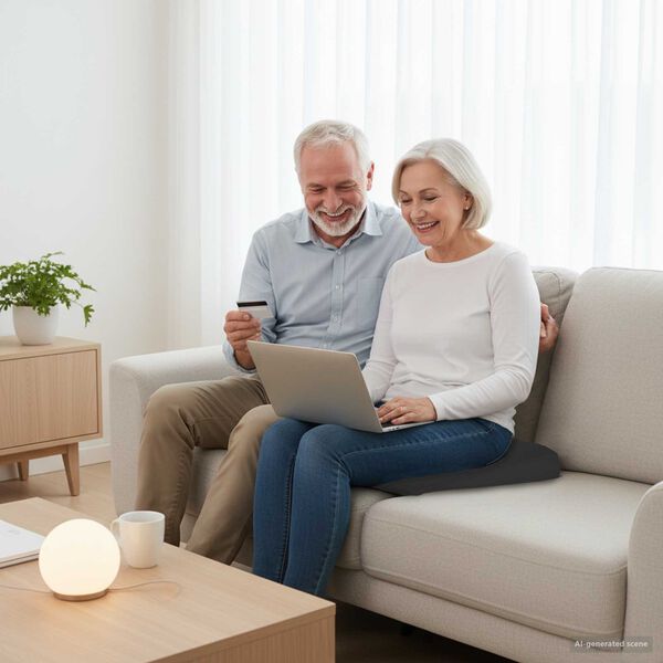 vidaXL Sittkudde Svart