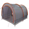 vidaXL Cykelf&ouml;rr&aring;dst&auml;lt Gr&aring; och orange 256 x 222 x 182 cm taffeta