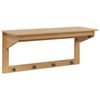 vidaXL Kl&auml;dh&auml;ngare HILL Honung brun 90 x 35 x 41.5 cm Massivt furu