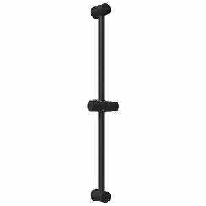 vidaXL Duschhylla Svart 70 cm Rostfritt st&aring;l