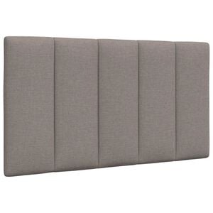 vidaXL Headboard Cushion "Hanko" Taupe 80 cm Fabric