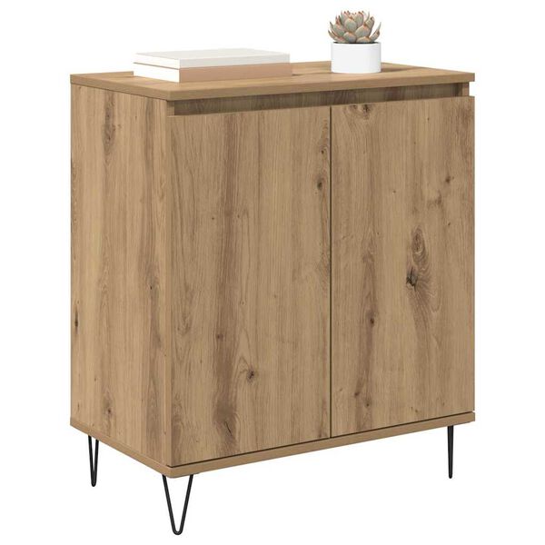 vidaXL Sideboard Artisan Ek 60 x 35 x 70 cm Konstruerat tr&auml;