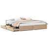 vidaXL S&auml;ngram utan madrass 180x200 cm massiv furu