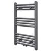 Handdukstork centralv&auml;rme element rak 500 x 764 mm gr&aring;