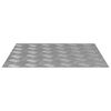 vidaXL Trappsteg Fyrkantig 4 pcs Silver 50 x 50 cm Aluminium