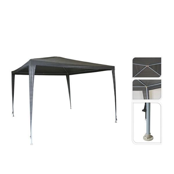 ProGarden Partyt&auml;lt 300x300x245 cm gr&aring;