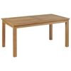 vidaXL Soffbord teak 90x50x45 cm
