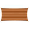 vidaXL Solskugge segel Orange och Brunt 6 x 3 m 100% polyester oxford
