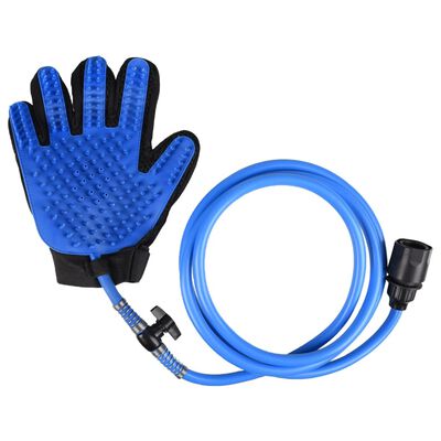 FLAMINGO Rengöringshandske med slang blå och svart