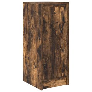 vidaXL Sk&auml;nk r&ouml;kt ek 29,5x34x76 cm konstruerat tr&auml;