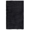 vidaXL Ryamatta med l&aring;ng lugg NAVARRA svart 80x150 cm polyester