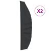 vidaXL Parasoll&ouml;verdrag 2 st 280x30/81/45 cm 420D oxford