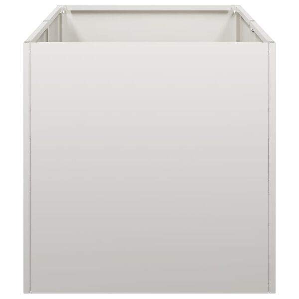 vidaXL Planteringsk&auml;rl 40x80x40 cm rostfritt st&aring;l