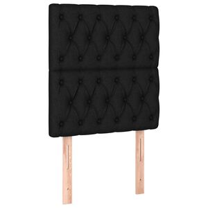 vidaXL Huvudgavlar 2 st svart 80x7x78/88 cm tyg