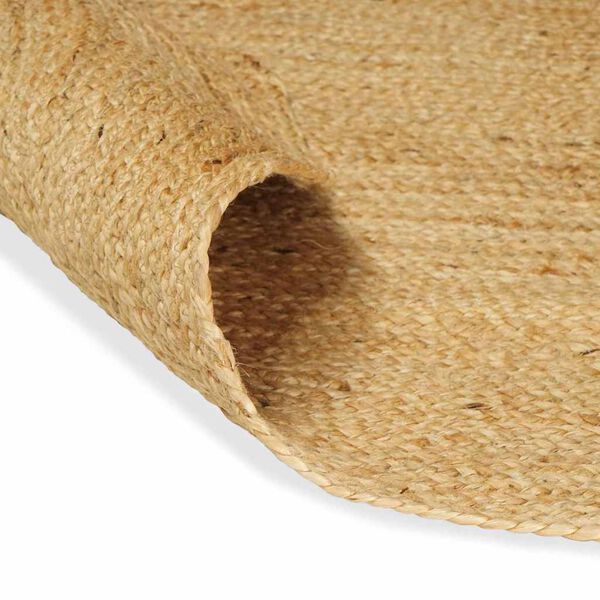 vidaXL Omr&aring;desmattor Oval Naturf&auml;rg 152 x 245 cm Jute
