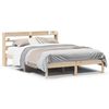 vidaXL S&auml;ngram utan madrass 150x200 cm massiv furu