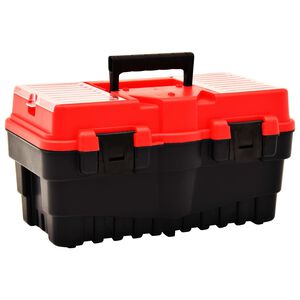 vidaXL Verktygsl&aring;da plast 462x256x242 mm r&ouml;d